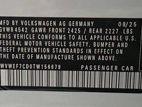 New 2026 Volkswagen Golf w/ Euro Style Package image 39