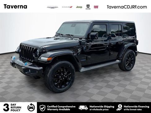 Used 2021 Jeep Wrangler Unlimited Sahara AWD/4WD image 1