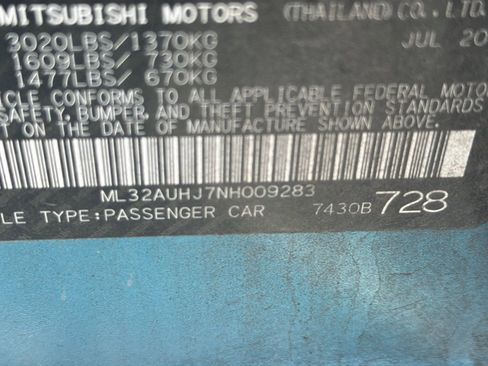 Used 2022 Mitsubishi Mirage LE image 2