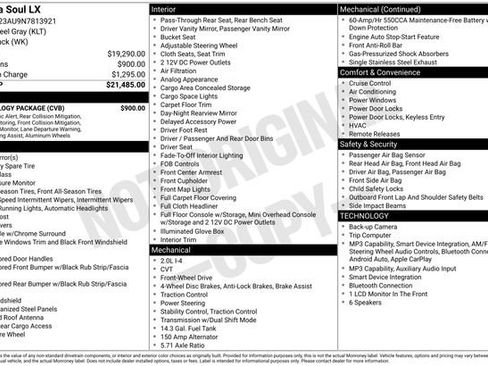 Used 2022 Kia Soul LX w/ Technology Package FWD image 11