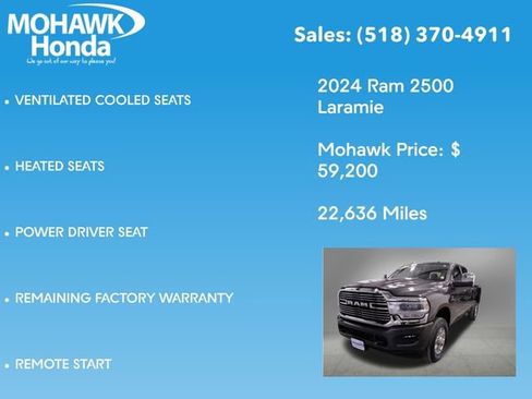 Used 2024 RAM 2500 Laramie image 14