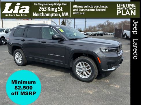 New 2025 Jeep Grand Cherokee L Laredo w/ Luxury Tech Group I AWD/4WD image 1