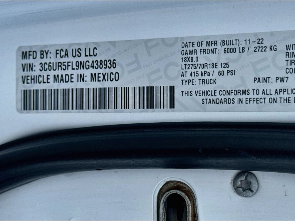 Used 2022 RAM 2500 Laramie AWD/4WD image 26