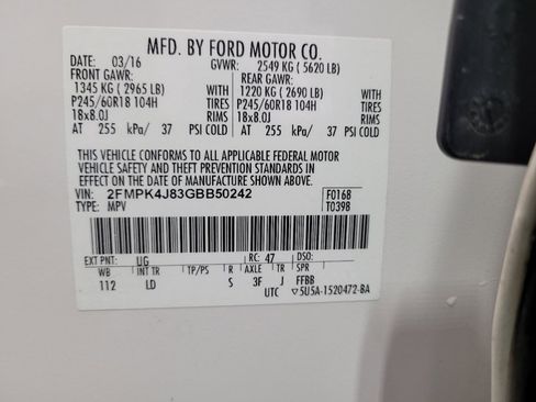 Used 2016 Ford Edge SEL w/ Equipment Group 201A AWD/4WD image 33