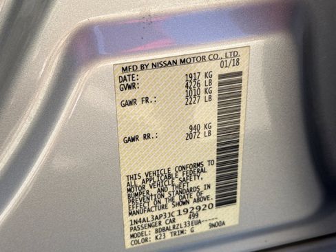Used 2018 Nissan Altima 2.5 SL FWD image 27