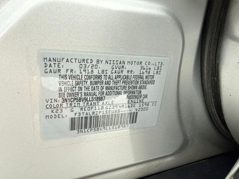 Used 2020 Nissan Kicks S FWD image 52