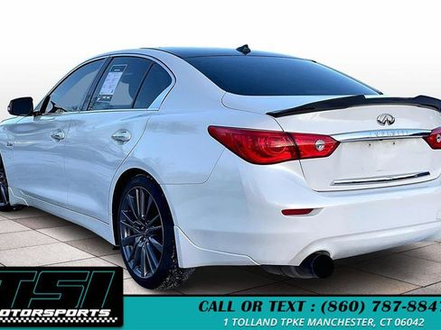 Used 2017 INFINITI Q50 Red Sport 400 image 12