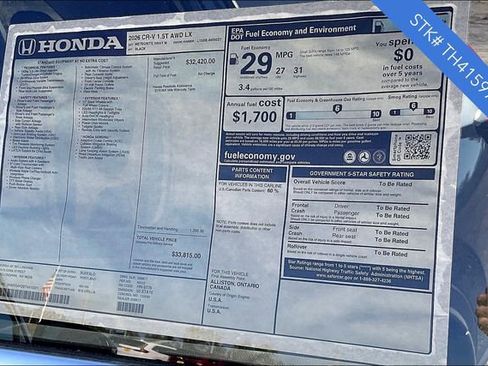 New 2026 Honda CR-V LX image 5