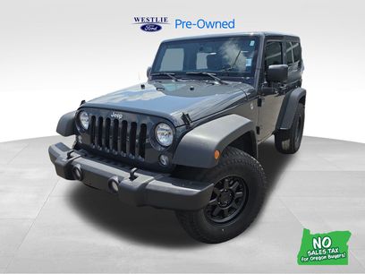 Used 2016 Jeep Wrangler Sport w/ Quick Order Package 24S