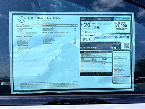 New 2026 Mercedes-Benz GLE 53 AMG 4MATIC Coupe image 13