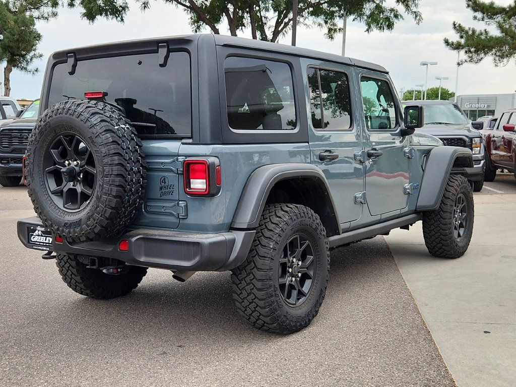 Certified 2025 Jeep Wrangler Unlimited Sport S 4xe AWD/4WD image 3