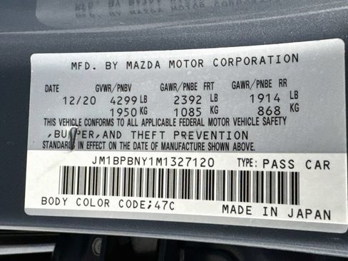 Used 2021 MAZDA MAZDA3 Hatchback w/Premium Plus Pkg AWD/4WD image 32