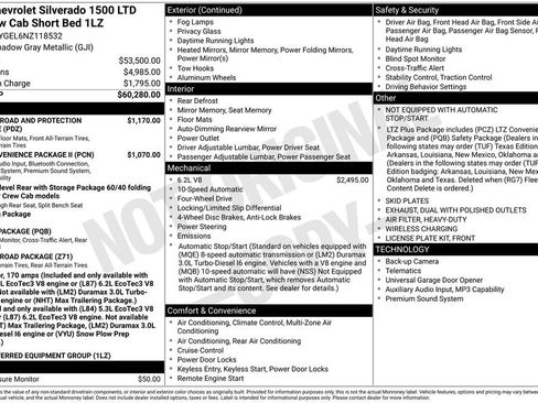 Used 2022 Chevrolet Silverado 1500 LTZ AWD/4WD image 11