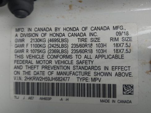 Used 2018 Honda CR-V EX image 33