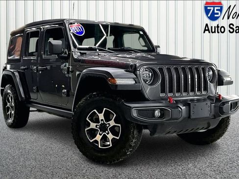 Used 2021 Jeep Wrangler Unlimited Rubicon w/ LED Lighting Group AWD/4WD image 1