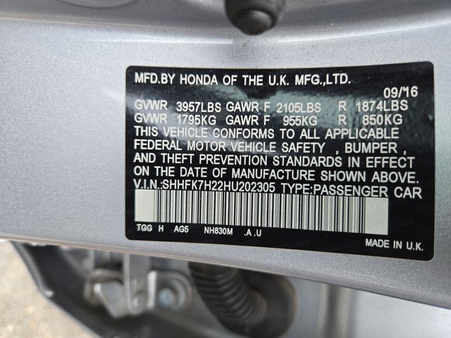 Used 2017 Honda Civic LX image 23