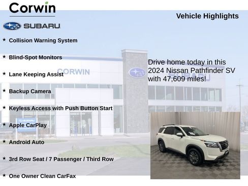 Used 2024 Nissan Pathfinder SV image 6