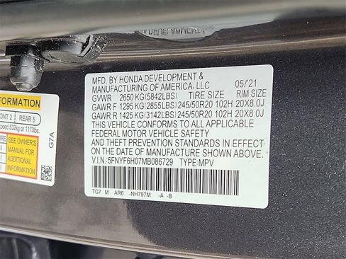 Used 2021 Honda Pilot Elite image 28