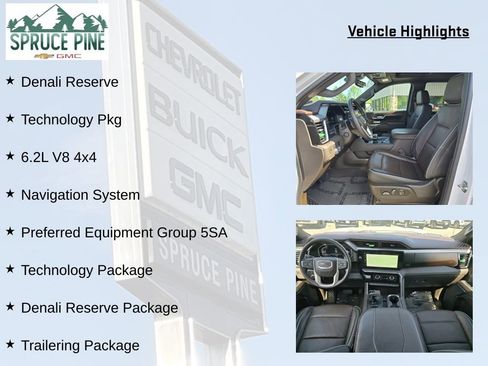 Certified 2025 GMC Sierra 1500 Denali w/ Denali Reserve Package AWD/4WD image 9