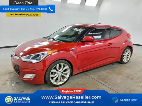 Used 2015 Hyundai Veloster w/ Option Group 02 image 1