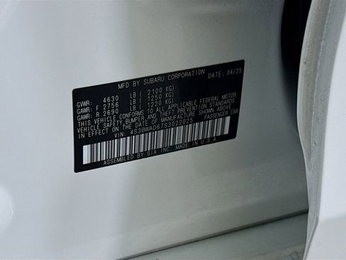 Used 2025 Subaru Legacy Premium image 37