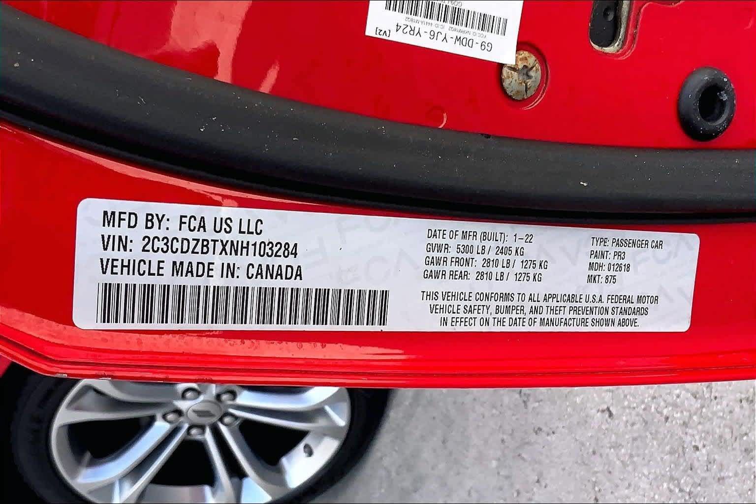 Used 2022 Dodge Challenger R/T RWD image 19