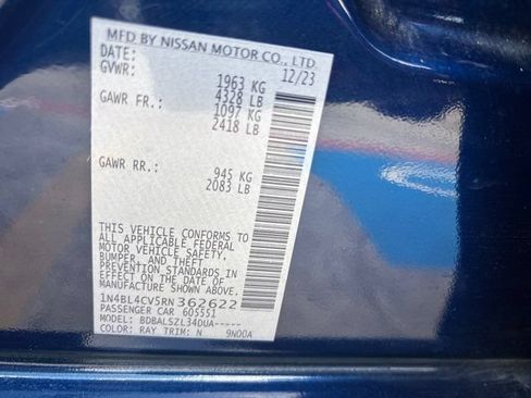 Used 2024 Nissan Altima 2.5 SR FWD image 56