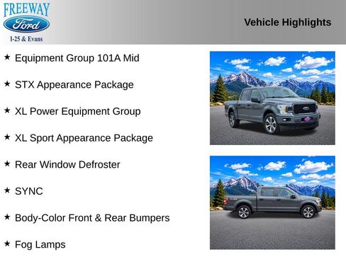 Used 2020 Ford F150 XL w/ Equipment Group 101A Mid RWD image 2
