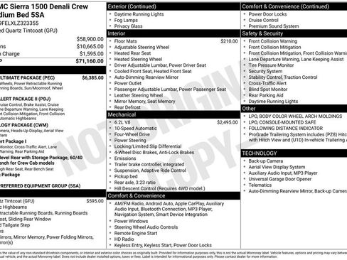 Used 2020 GMC Sierra 1500 Denali w/ Denali Ultimate Package image 5