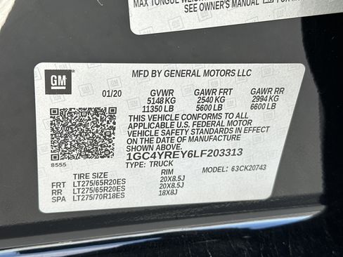 Used 2020 Chevrolet Silverado 2500 High Country w/ Z71 Off-Road Package image 29