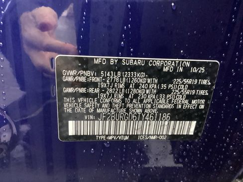 New 2026 Subaru Outback Limited XT image 16