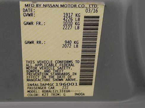 Used 2016 Nissan Altima 2.5 SV image 33