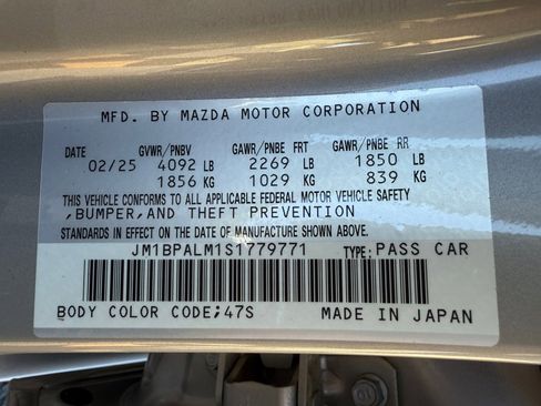 Certified 2025 MAZDA MAZDA3 s image 35