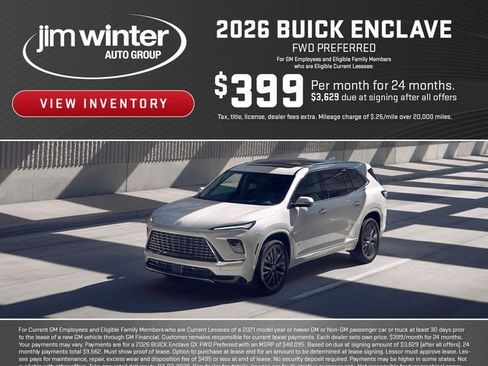 New 2026 Buick Enclave Sport Touring w/ Power Package image 3