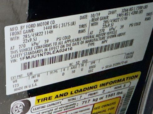 Used 2020 Ford Expedition King Ranch w/ Cargo Package image 35