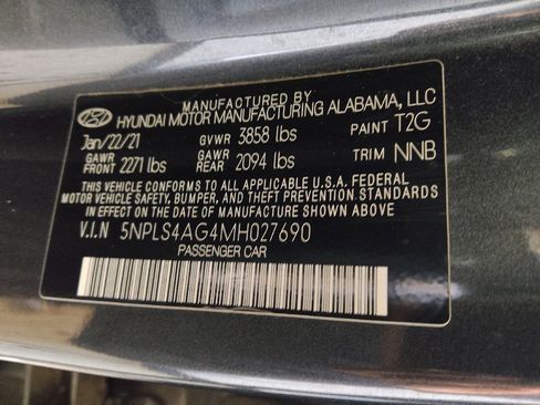 Used 2021 Hyundai Elantra SEL w/ Convenience Package FWD image 33