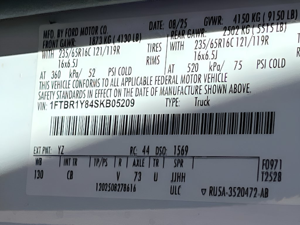 Used 2025 Ford Transit 250 Low Roof w/ Exterior Upgrade Package RWD image 26