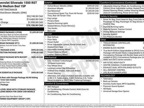 Used 2021 Chevrolet Silverado 1500 RST w/ Convenience Package II AWD/4WD image 2