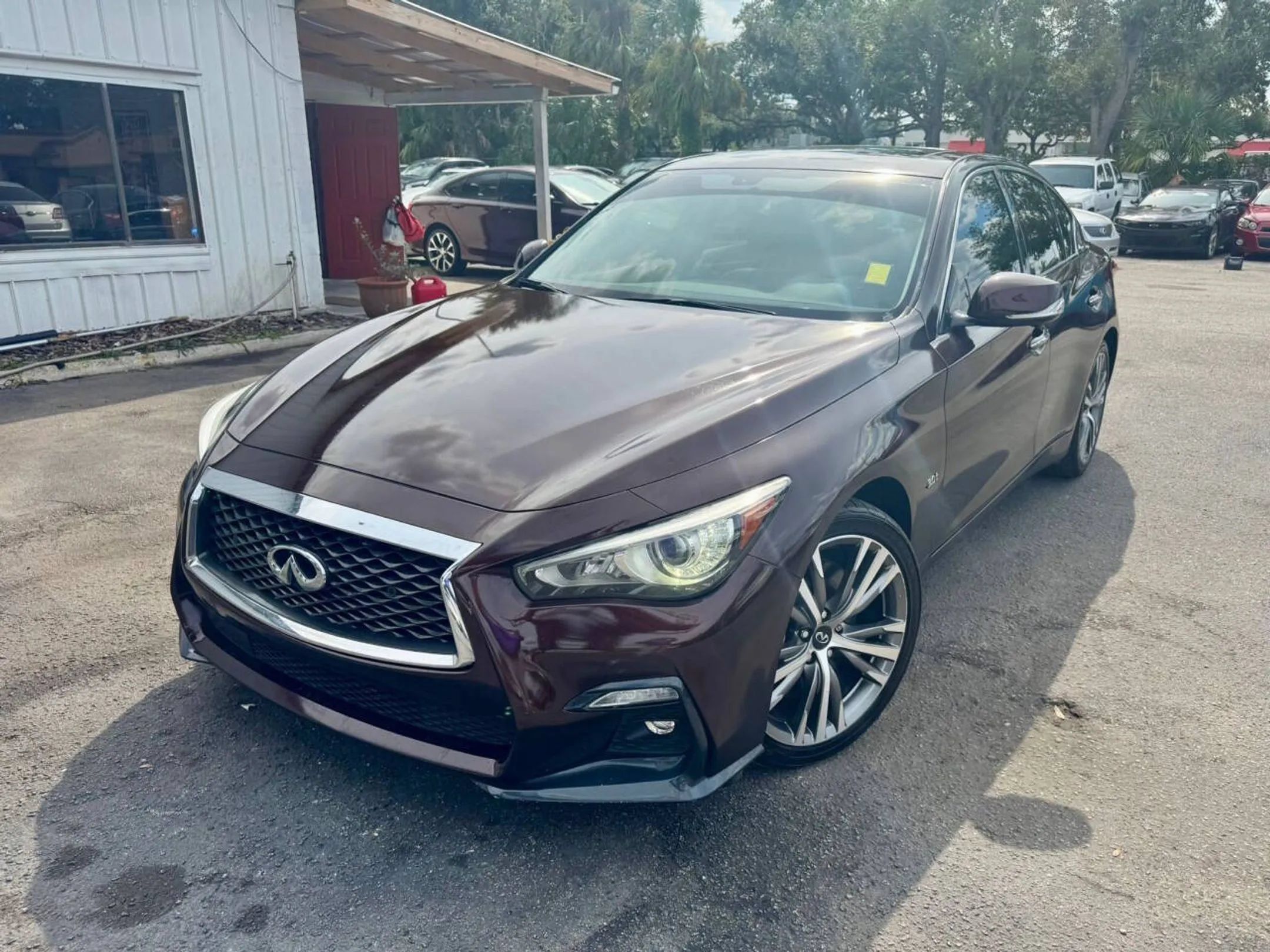 Used 2018 INFINITI Q50 Luxe AWD/4WD image 9