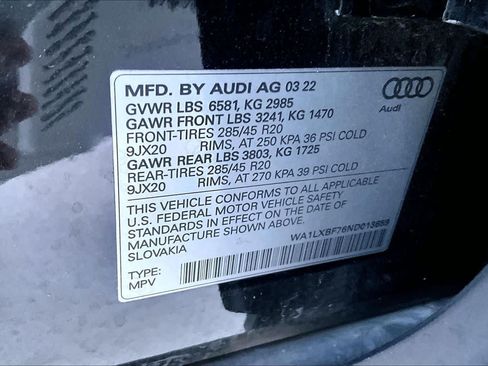Certified 2022 Audi Q7 3.0T Premium Plus w/ Premium Plus Package AWD/4WD image 35