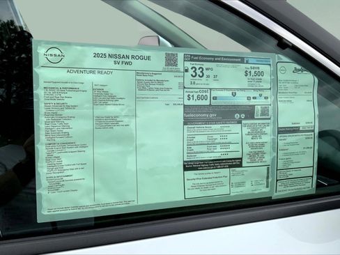 New 2025 Nissan Rogue SV image 12