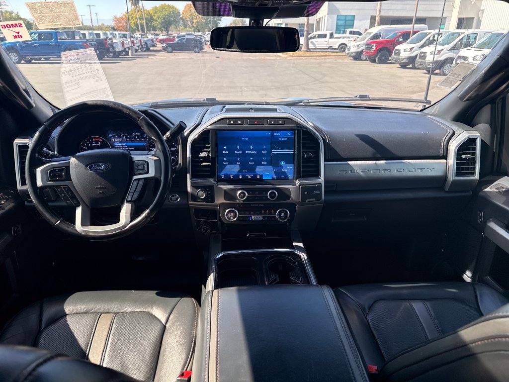 Used 2022 Ford F450 Platinum w/ Camper Package AWD/4WD image 12