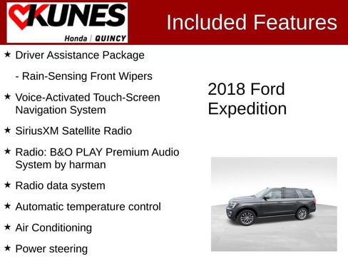 Used 2018 Ford Expedition Limited w/ Equipment Group 301A AWD/4WD image 3