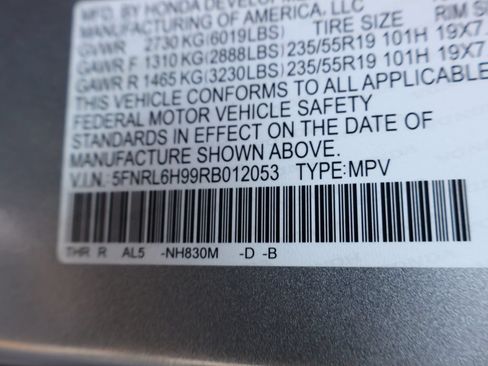 Certified 2024 Honda Odyssey Elite image 38