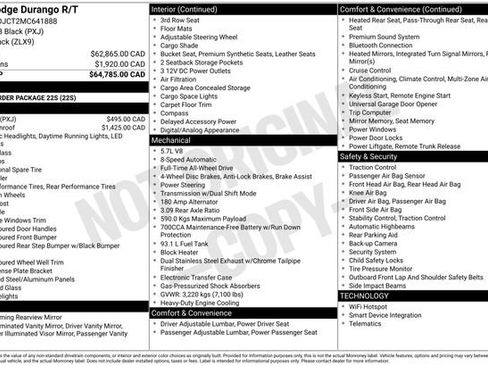 Used 2021 Dodge Durango R/T image 58