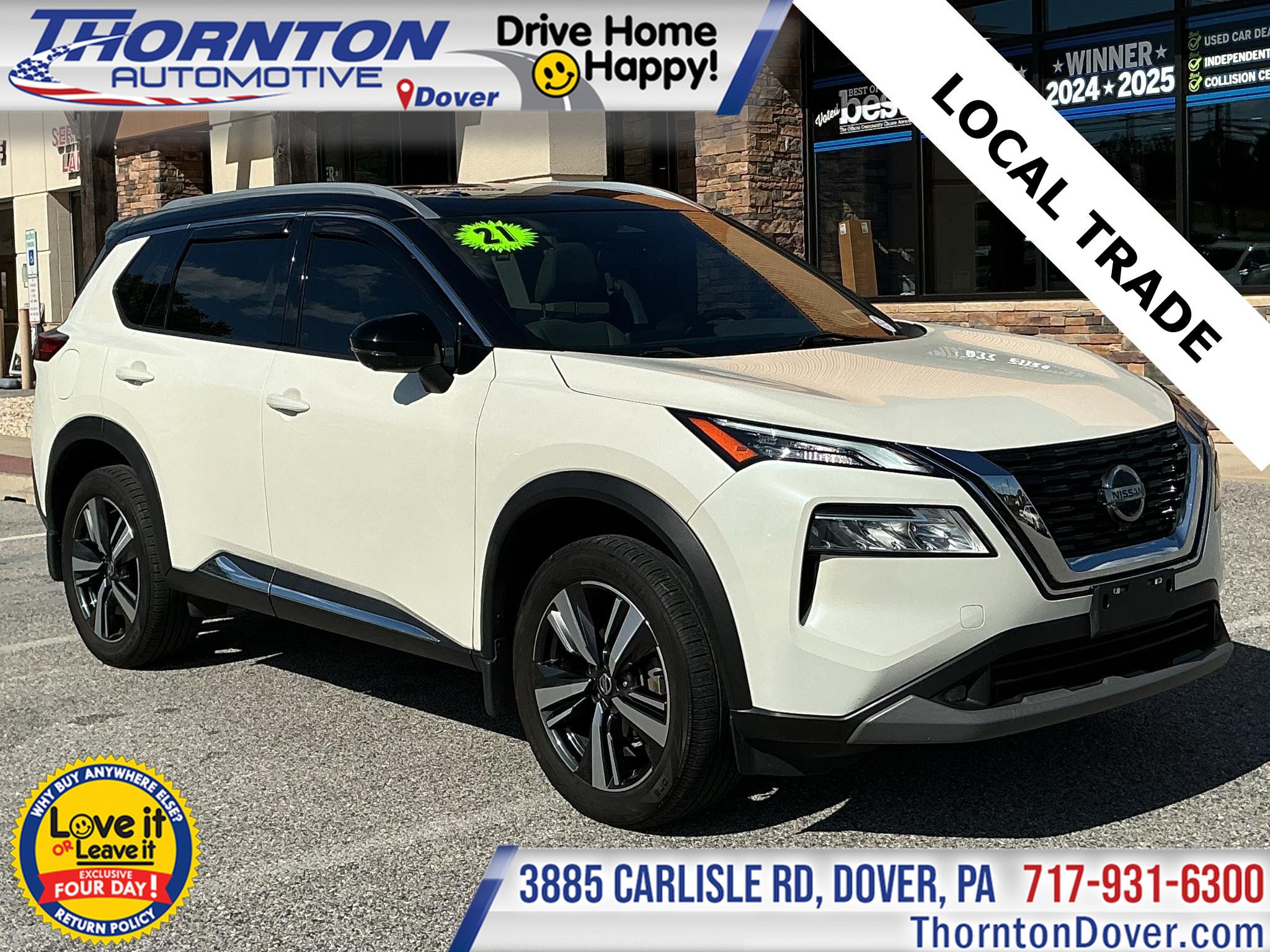 Used 2021 Nissan Rogue SL AWD/4WD image 1