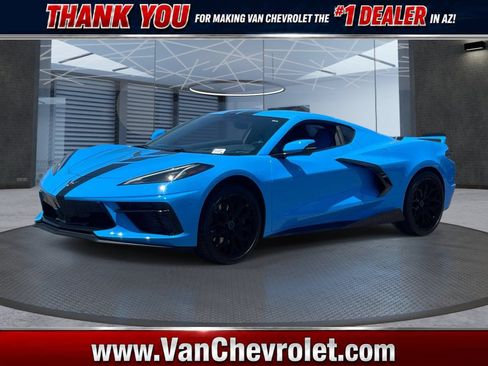 Certified 2023 Chevrolet Corvette Stingray Premium Cpe w/ Z51 Performance Package RWD image 1