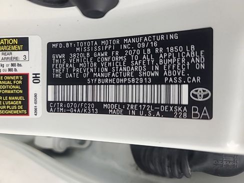 Used 2017 Toyota Corolla SE 50th Anniversary FWD image 37