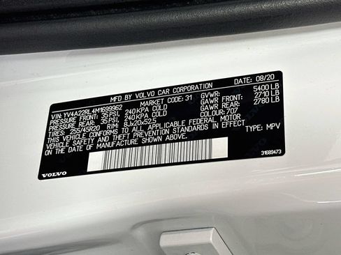 Used 2021 Volvo XC60 T6 Inscription AWD/4WD image 33