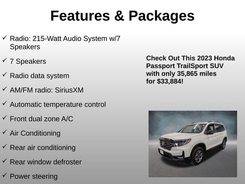 Used 2023 Honda Passport TrailSport image 8